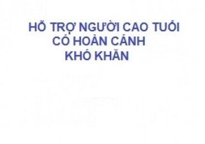 Cụ Can sống cùng di chứng bệnh phong